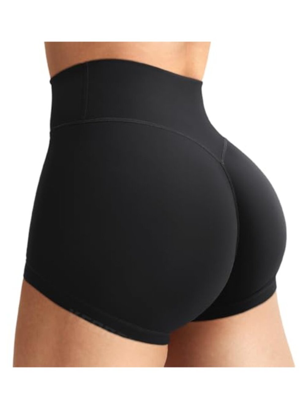 YEOREO No Front Seam Biker Shorts 2.5" High Waist Workout Gym Yoga